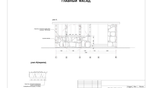 Ландшафтный дизайн на даче Каменная беседка проект